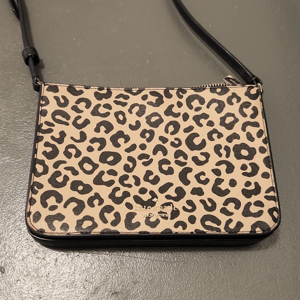 Kate Spade Leopard Slim Crossbody